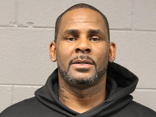 R. Kelly was charged with 10 counts of aggravated sexual assault last week. Picture: Chicago Police Department / AFP.