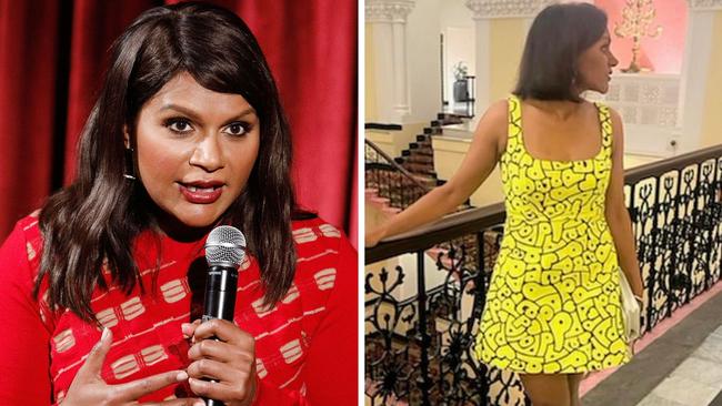 Mindy Kaling has showed off her 20kg weight loss.