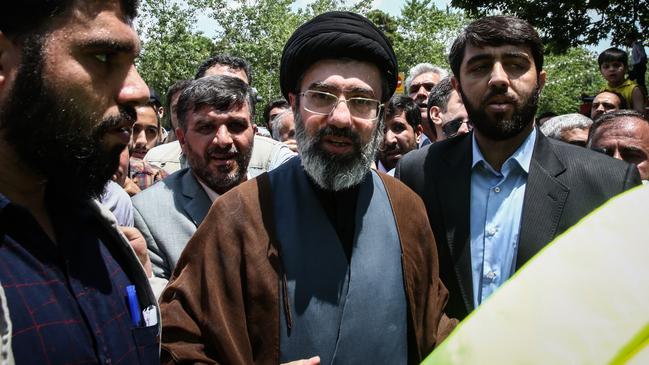 Mojtaba Khamenei (C), son of Iranian Supreme Leader Ayatollah Ali Khamenei. Picture: Saeid Zareian/picture alliance via Getty Images