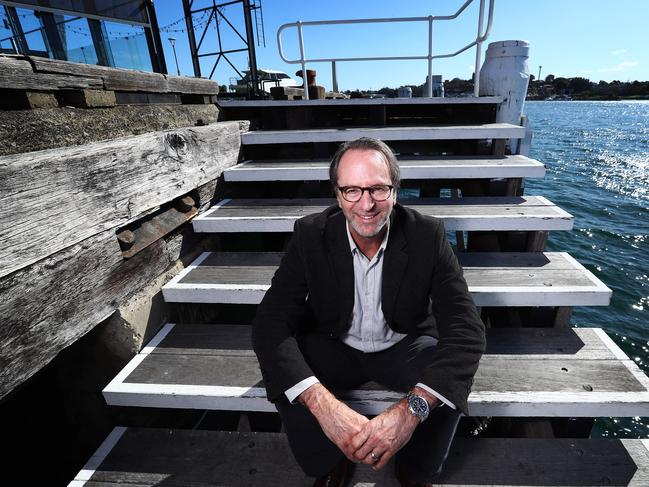 16/8/18: Michael Anderson, head of New Zealand media company Media Works, which might be a buyer of Fairfax's NZ assets at Pyrmont, Sydney. John Feder/The Australian.