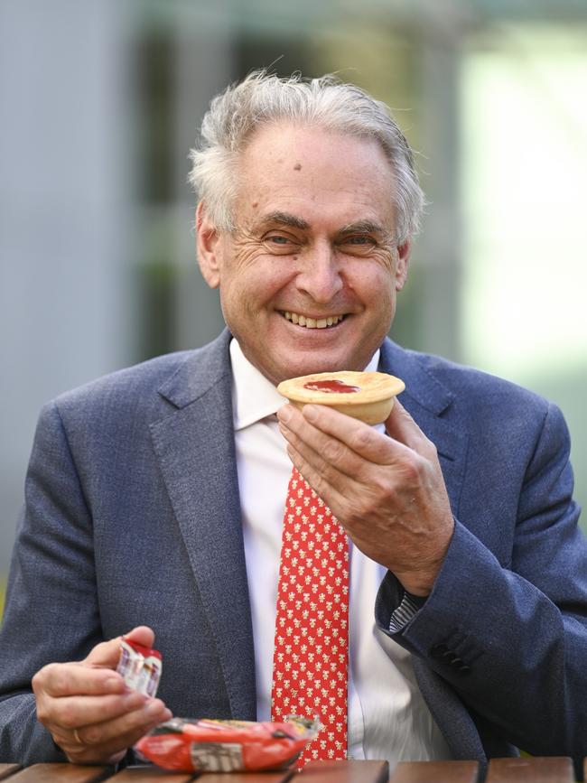 Trade Minister Don Farrell has been entertaining European parliamentarians as they work to broker a free-trade agreement. Picture: Martin Ollman