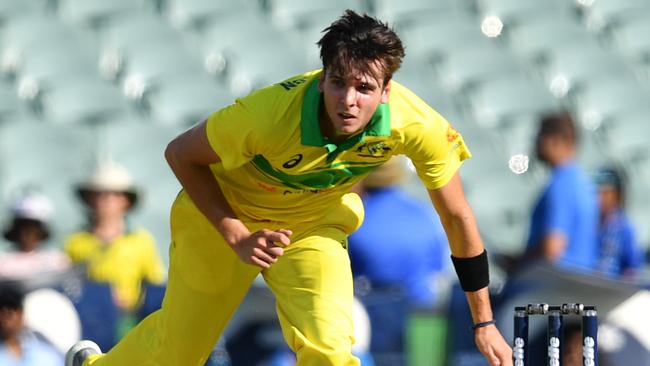 Jhye Richardson has put his hand up for a World Cup berth. Picture: AAP 