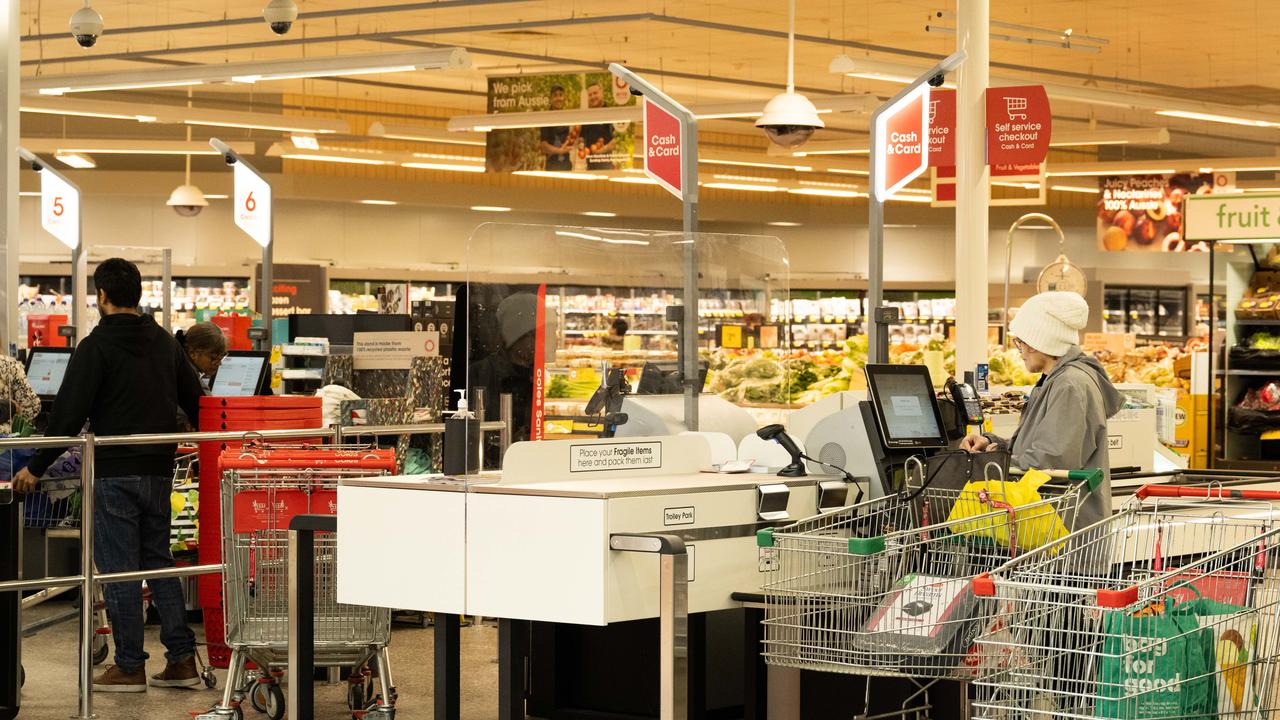 Coles shoppers are seeking value, the company says. Picture: NCA NewsWire / Morgan Sette