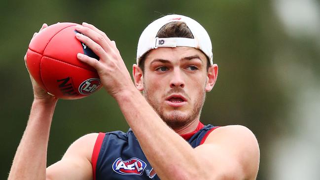 Angus Brayshaw’s scoring has suffered from a switch to the wing. Picture: Michael Dodge/Getty Images.