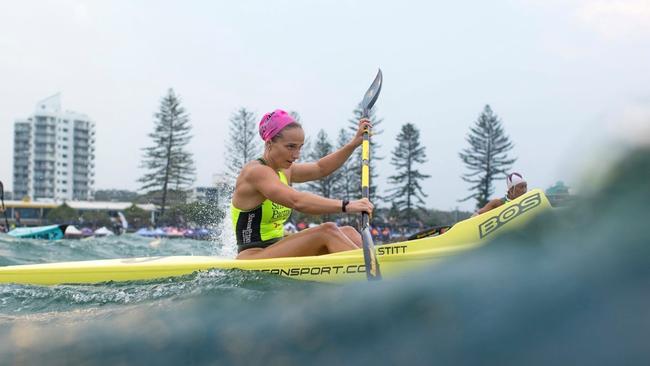 Sunshine Coast athlete Dominique Stitt in action. Picture: Trent Callahan Photography.