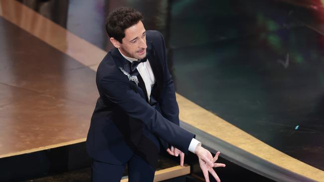 Yep! He just threw some gum. Picture: Myung J. Chun / Los Angeles Times via Getty Images