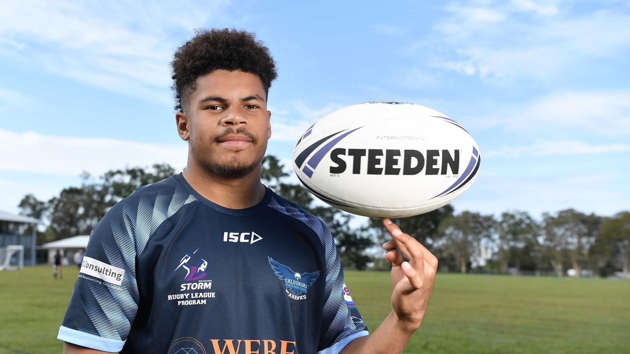 Sunshine Coast rugby league talent Ellyjah Birve. Picture: Patrick Woods.