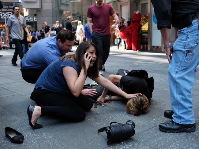 Times Square: Car hits people in New York | news.com.au — Australia’s ...