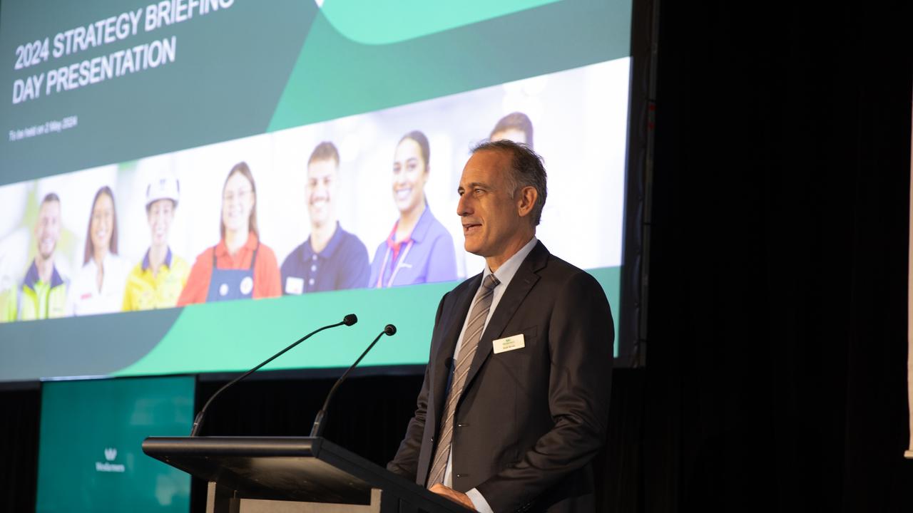 Wesfarmers boss Rob Scott says the conglomerate’s stable of businesses are well positioned for growth. Picture: David Berrie