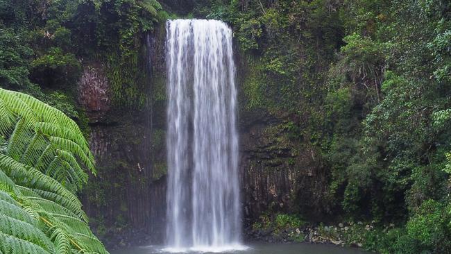 Enjoy a rainforest idyll at Millaa Millaa Falls. PICTURE: BRENDAN RADKE