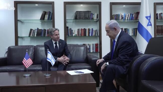 Blinken Meets Israel’s Netanyahu For Gaza War Talks | News.com.au ...