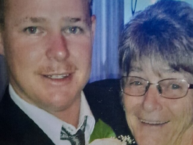 Dylan Donohue pictured with his grandmother Maureen Donohue.