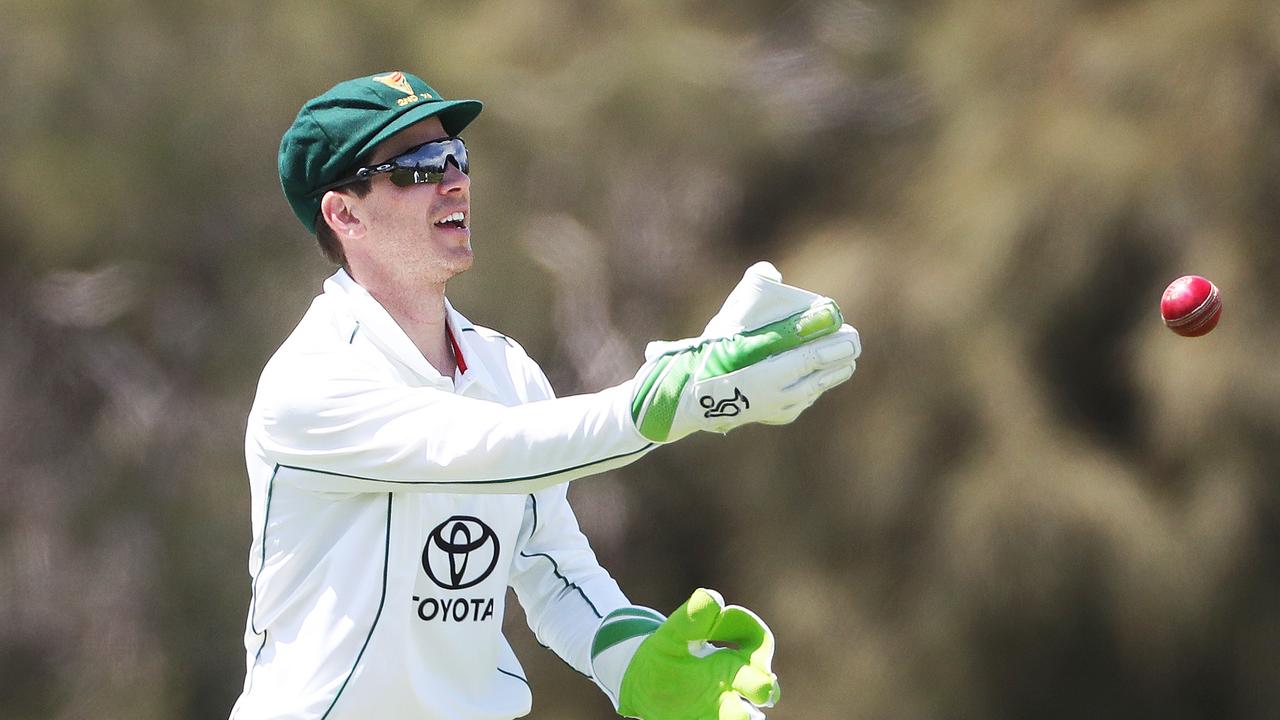 Former Australian cricket Test captain Tim Paine is accused of sexually harassing a former Cricket Tasmania staffer. Picture: Nikki Davis-Jones