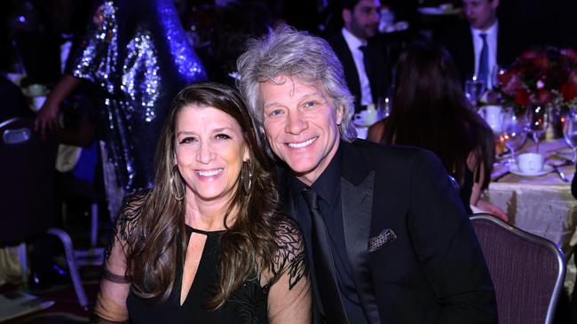 Jon Bon Jovi took to social media to celebrate his and wife Dorothea Hurley’s 36th wedding anniversary. Picture: Getty Images