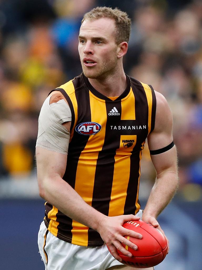 Brownlow Medallist Tom Mitchell eyes Hawks leadership role, AFL