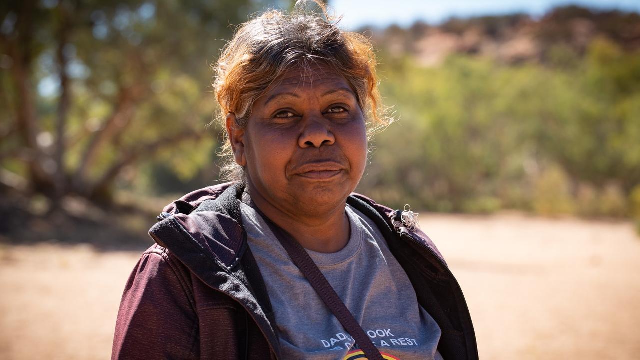 Kumarn Rubuntja was murdered by her partner Malcolm Abbott in the Alice Springs Hospital carpark on January 7, 2021.