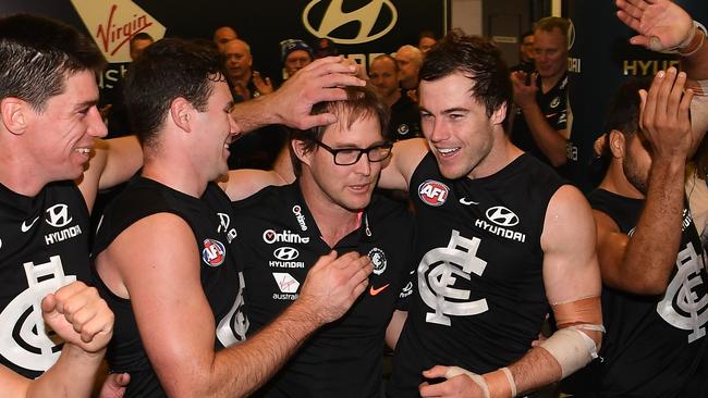 Carlton players embraced the fresh and positive approach of David Teague as coach.