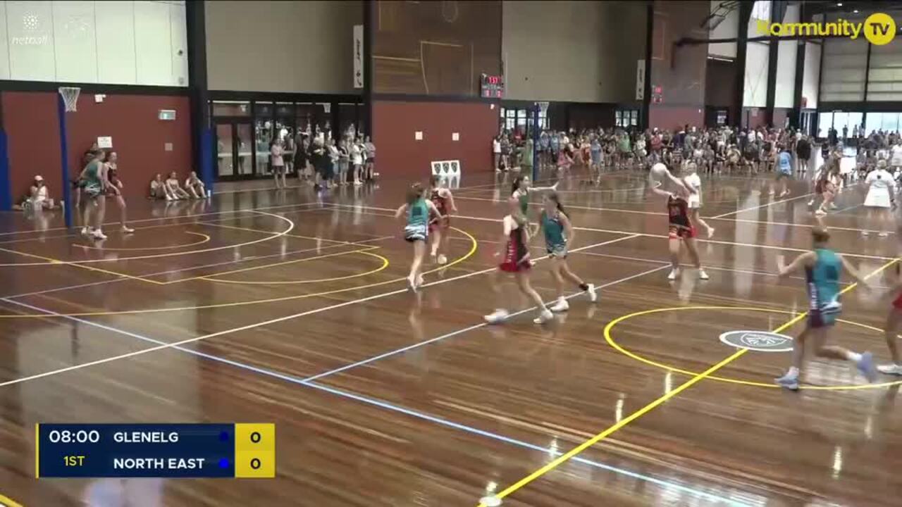 Replay: Glenelg v North East (15&U) - 2025 Netball Victoria State Titles Day 2