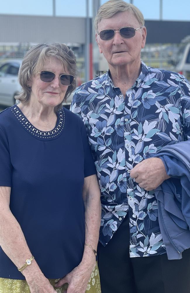 Joyce and Walter Skubij said they were voting no on the Voice referendum. Photo: Zoe Devenport