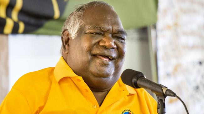 The late Gumatj clan leader Yunupingu. Picture: Supplied