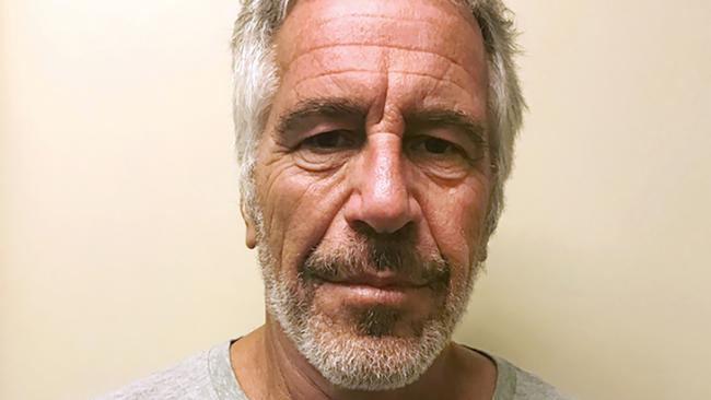 Jeffrey Epstein as seen on the New York state sex offender registry. Picture: AP