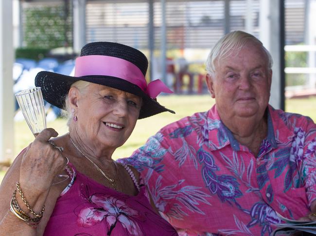 John and Lynne Livingstone enjoying the race day.