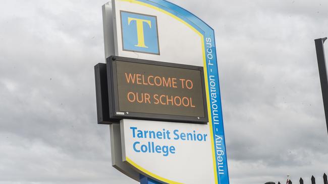 Students at the trouble-plagued Tarneit Senior College are being attacked with weapons. Picture: Rob Leeson