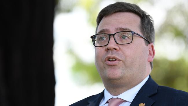 Education Minister John Gardner says the new system will put students on the right pathway. Picture: NCA NewsWire / Naomi Jellicoe