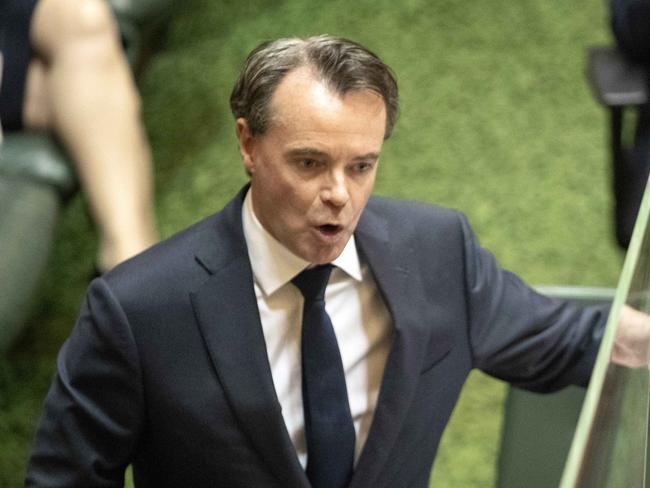 Victorian Opposition Leader Michael O’Brien asked why some small businesses were rejected from accessing a COVID-19 support grant. Picture: David Geraghty/NCA NewsWire