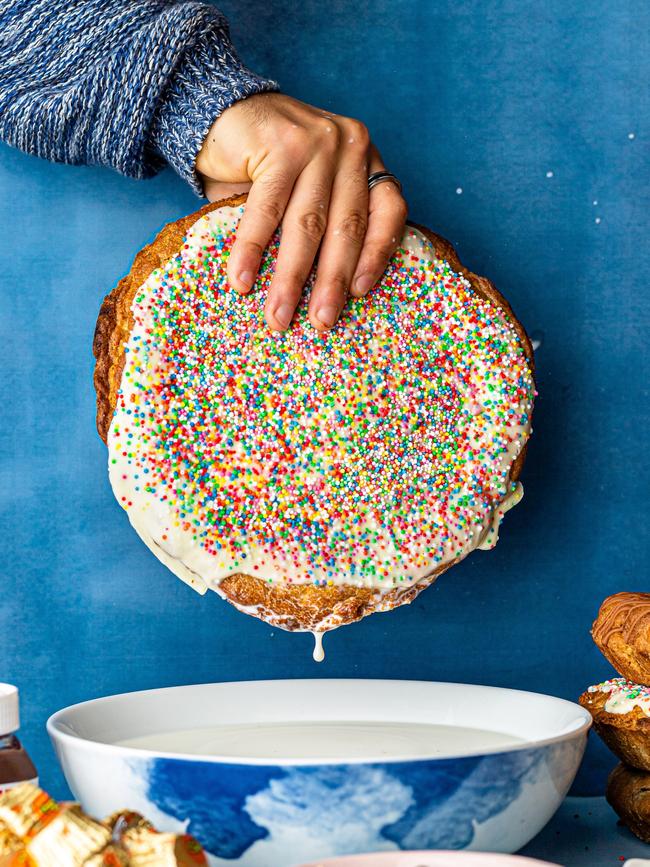 The 1kg Funfetti Cookie. Picture: Supplied