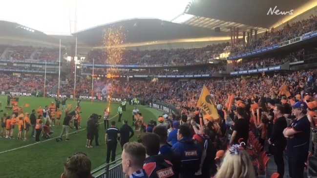 GWS v Bulldogs AFL Final crowd