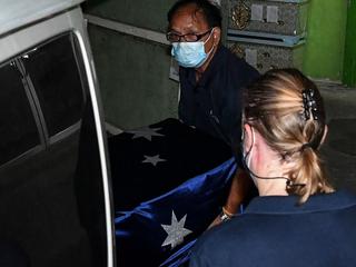 Moving detail in first photo of Shane Warne’s coffin