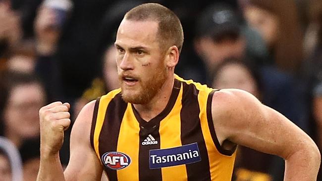 Jarryd Roughead and Bob Murphy will play for Inverloch-Kongwak Football Club on April 17. Picture: Robert Cianflone/Getty Images.