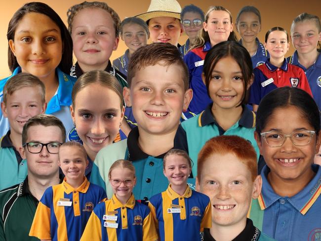 Mackay's Little Leaders: School, sport, house, and cultural captains of 2024. Picture: Paul Brescia