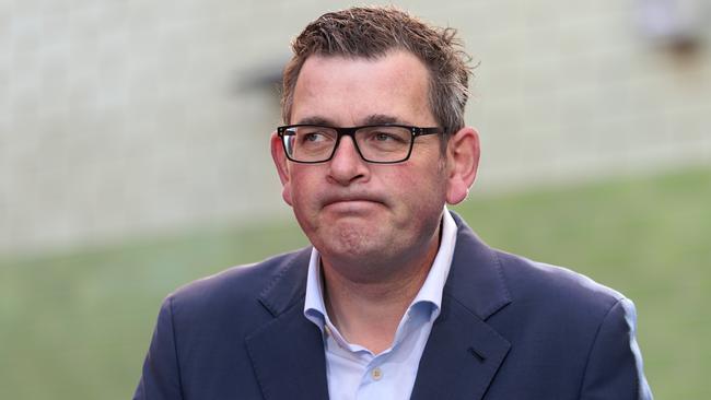 Woodman told Daniel Andrews a charity golf event organised in his honour would be filled with figures from the property development industry. Picture: David Geraghty