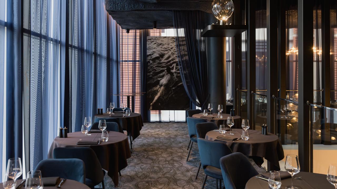 The upper level dining room at Blowfish. Picture: Harley McNamee