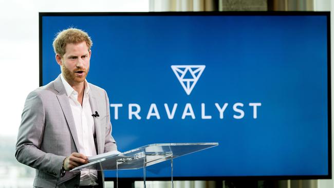 Prince Harry is leading an initiative to change the travel industry and better protect tourist destinations and communities that depend on it. Photo: AFP