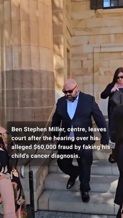 Ben Miller leaves court after alleged $60,000 fraud