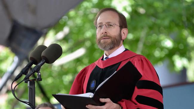 Alan M. Garber, the president of Harvard University, in 2014. Picture: Paul Marotta/Getty Images