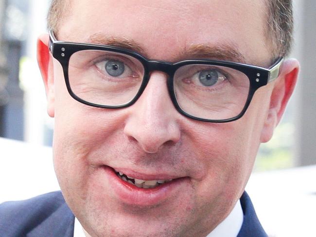 23/02/2016 : CEO of Qantas. Allan Joyce announces record profits in the half yearly results. The Australian / Renee Nowytarger Sydney.