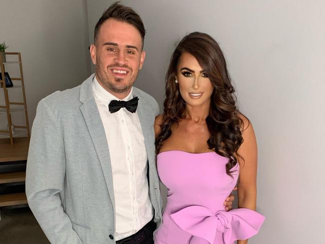 NRL star Josh Reynolds and his ex-girlfriend Arabella Del Busso.