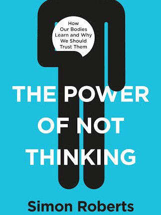 Detail of Simon Roberts’ new book, The Power of Not Thinking