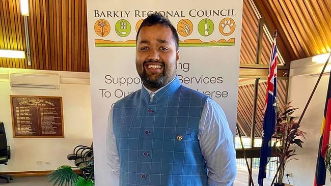 Barkly Regional Council Mayor Sid Vashist. Picture: Facebook