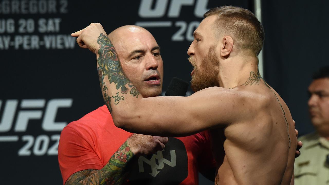 Joe Rogan has slammed Conor McGregor for hijacking UFC 250. (Photo by Ethan Miller/Getty Images)