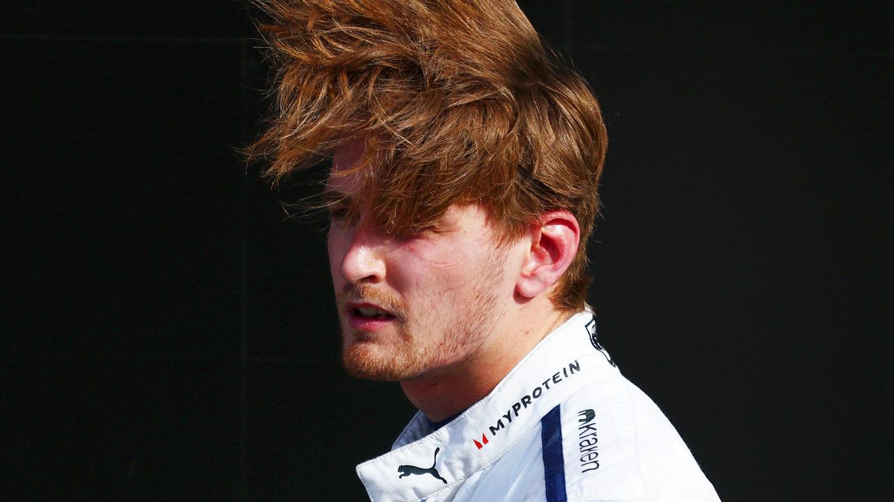 ZANDVOORT, NETHERLANDS - AUGUST 25: 16th placed Logan Sargeant of United States and Williams looks on in parc ferme after the F1 Grand Prix of Netherlands at Circuit Zandvoort on August 25, 2024 in Zandvoort, Netherlands. (Photo by Joe Portlock/Getty Images)