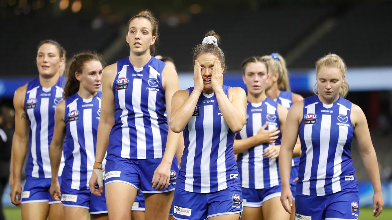 AFLW Clubs could be forced to cancel matches if Covid wreaks havoc. Picture: Getty Images