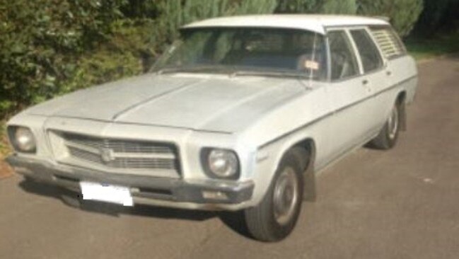 Another view of the station wagon that was seen nearby. Picture: Victoria Police