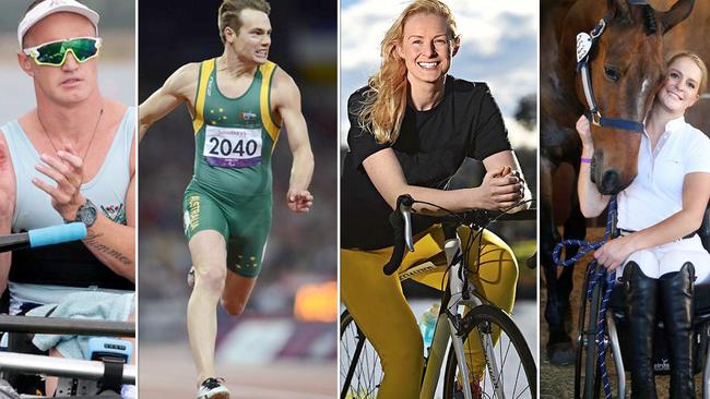 Australian’s Erik Horrie, Evan O’Hanlon, Jessica Gallagher and Emma Booth.