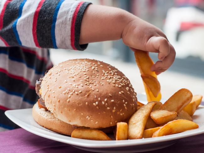 School holidays could be adding a kilo a year to your child’s weight. Picture: Getty Images