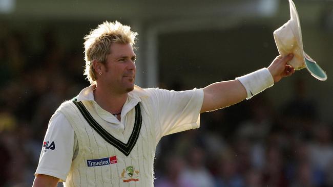 Shane Warne was dealing with off-field issues during the 2005 Ashes. Picture: Getty Images